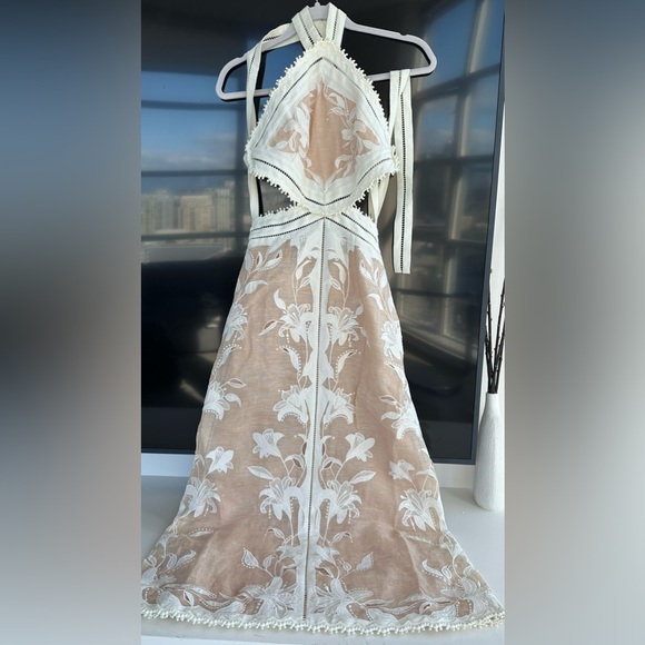 Ultra rare 🦄🔥 Zimmermann Lily Corsage Midi Dress - Picture 5 of 10